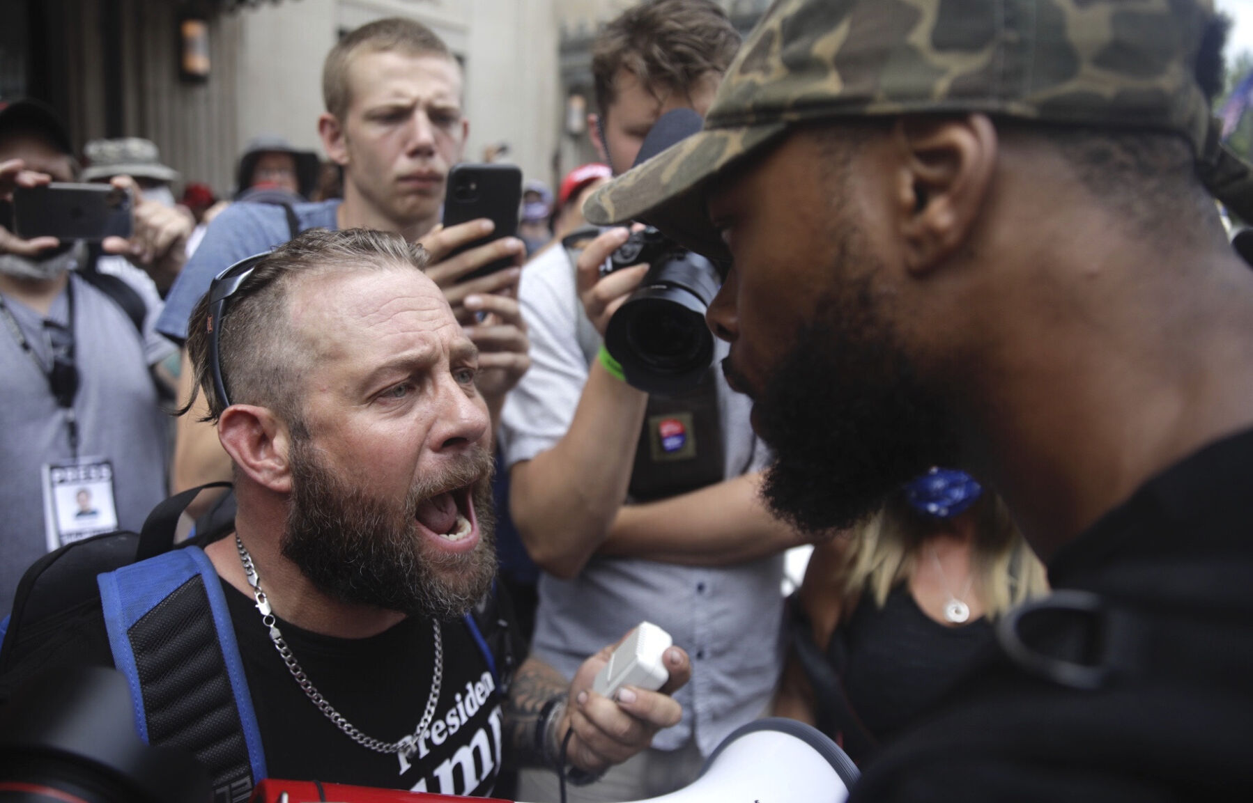 Perimeter Trump Rally Tulsa